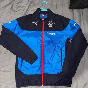Glasgow Rangers training jacket.